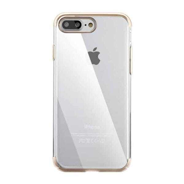 Iphone 7 Plus - Baseus Glitter Series Hard Pc - Guld