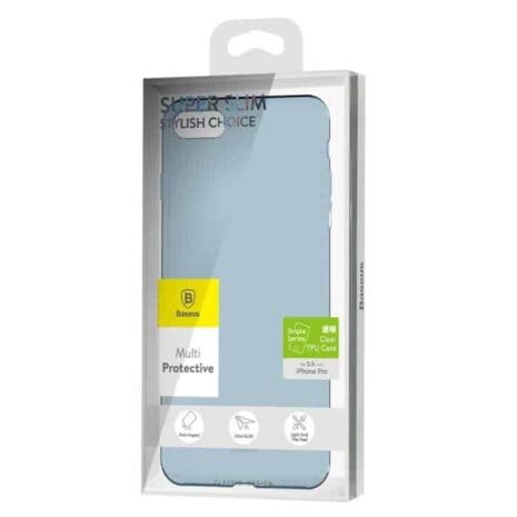 Iphone 7 Plus - Baseus Simple Series Tpu Cover - Blå
