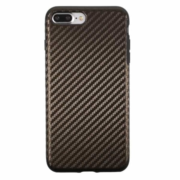 Iphone 7 Plus - Carbon Fiber Tpu Cover - Kaffe