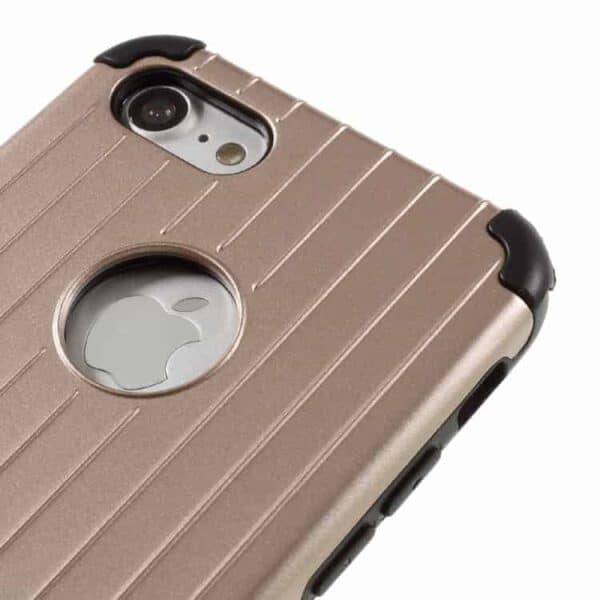 Iphone 7 - Pc + Tpu Hybrid Cover - Rosa Guld