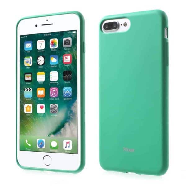 Iphone 8 Plus – Gummi Cover – Roar Korea – Cyan