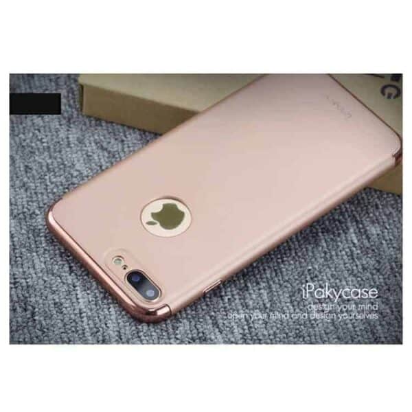 Iphone 7 Plus - Ipaky 3 Dele Hard Plastik Cover - Rosaguld