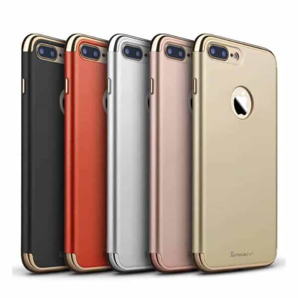 Iphone 7 Plus – Ipaky 3 Dele Hard Plastik Cover – Guldfarve-