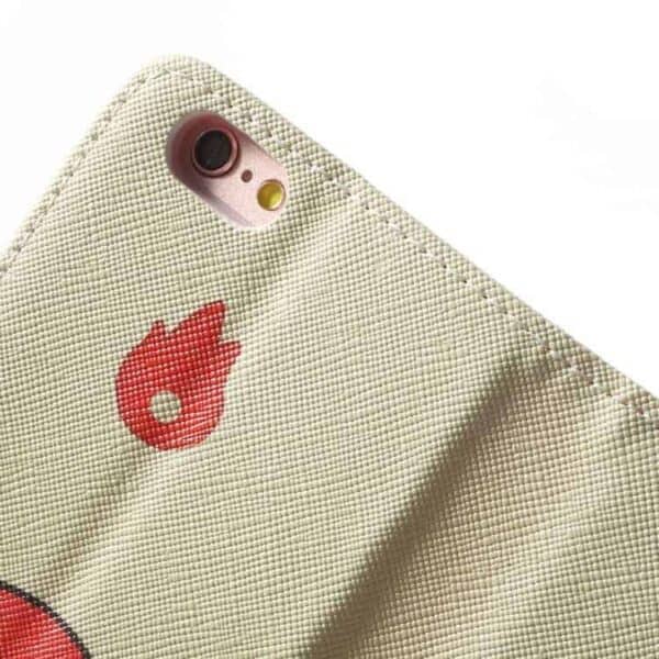 Iphone 6/6s - Pokemon Go Pu Læder Pung Stand Etui - Pocket Monster Charmander