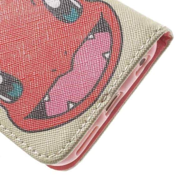 Iphone 6/6s - Pokemon Go Pu Læder Pung Stand Etui - Pocket Monster Charmander