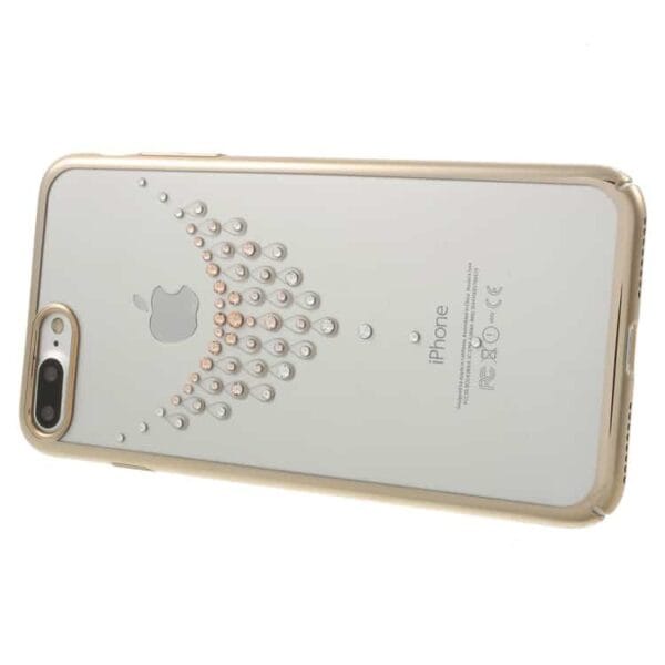 Iphone 7 Plus - Kingxbar Star Series Swarovski Diamant Pc Back Cover - Stjerne Af Himlen