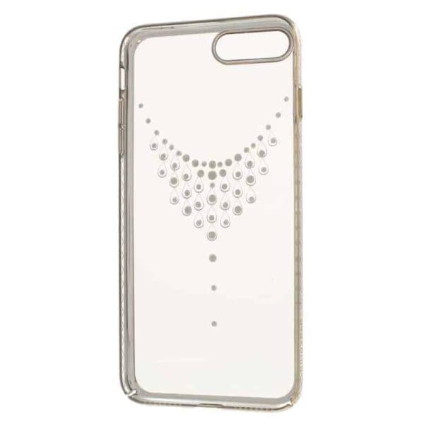 Iphone 7 Plus - Kingxbar Star Series Swarovski Diamant Pc Back Cover - Stjerne Af Himlen