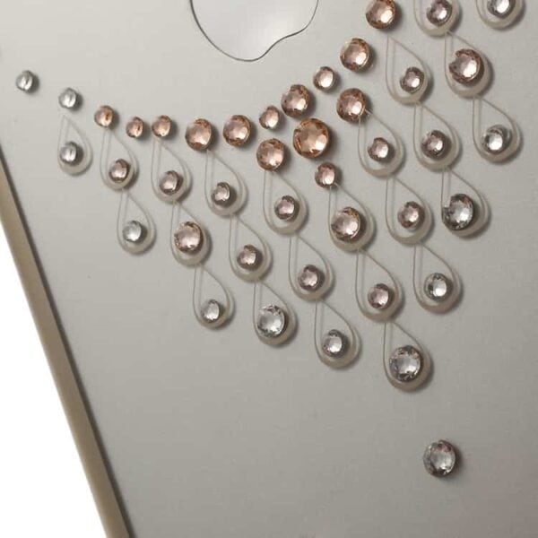 Iphone 7 Plus - Kingxbar Star Series Swarovski Diamant Pc Back Cover - Stjerne Af Himlen