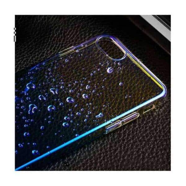 Iphone 7 - Cafele Gradient Farve Pc Hard Cover - Guldfarve