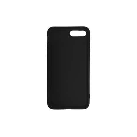 Iphone 8 - Blankt Og Fleksibelt Gummi Cover Med Printet Mønster - Brun Væg