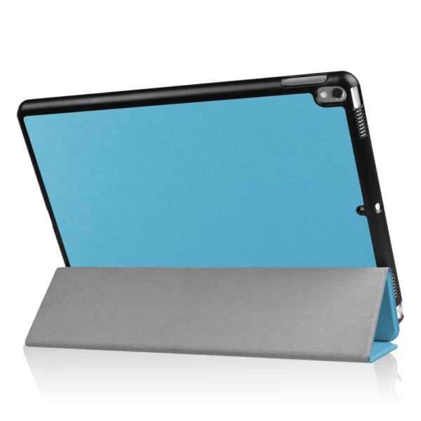 a blue and grey tablet case