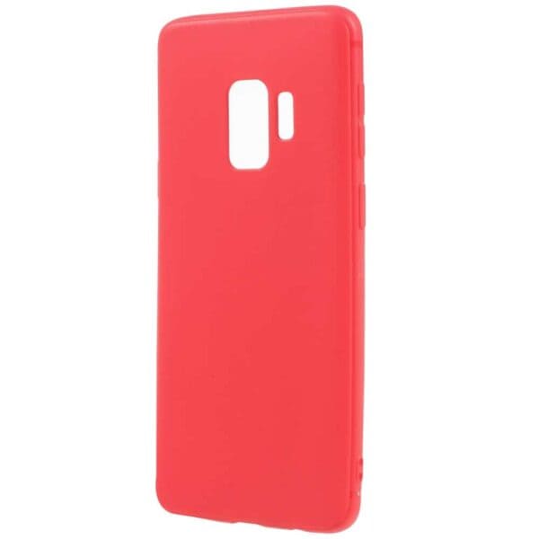 Samsung Galaxy S9 G960 Mat Tpu Anti-scratch Etui - Rød