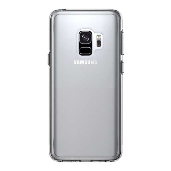 Samsung Galaxy S9 G960 Etui Med Pc Bagside Og Tpu Ramme - Klart Plastik