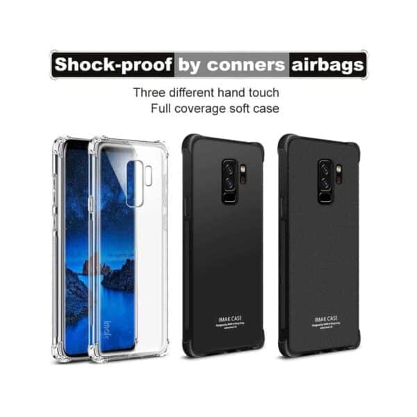 Samsung Galaxy S9 Plus G965 Tpu Etui - Metal Sort