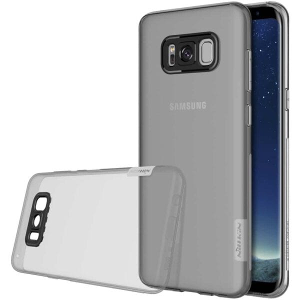 Galaxy S8 Plus - Nillkin Naturligt 0.6mm Tpu Cover - Grå