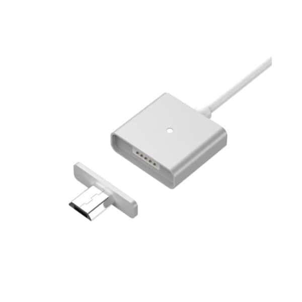 1m Magnetisk Micro Usb Opladningskabel Til Samsung Lg Sony Osv.