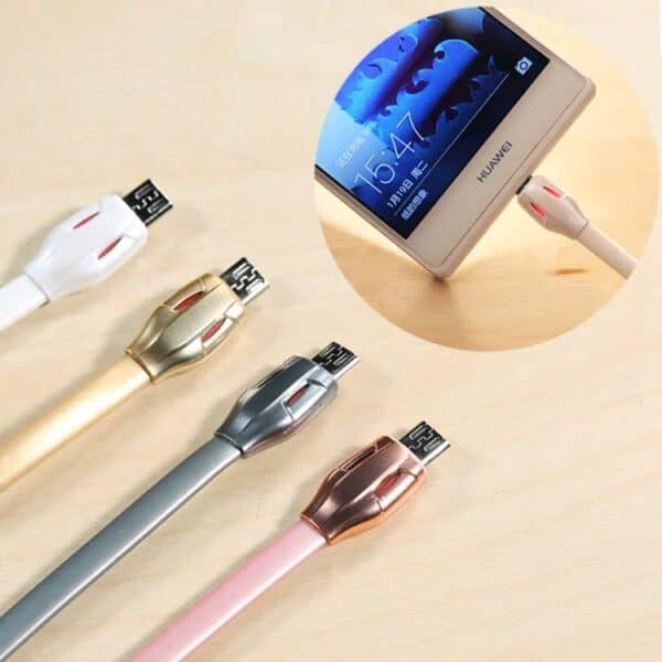 Remax 2.1 Micro Usb Chard Sync Kabel - Rosaguld