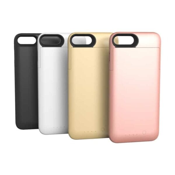 Iphone 7 Plus / 6s Plus / 6 Plus - Maxnon M7p Mfi Certificeret 4000mah Batter Oplader Cover - Hvid