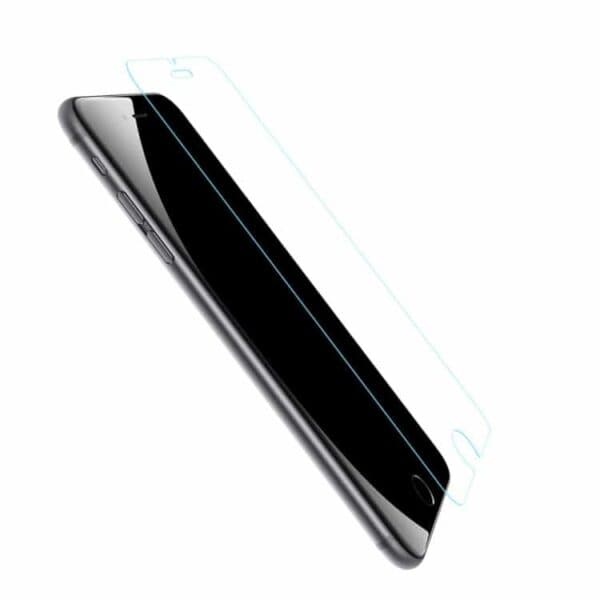 Iphone 7 Plus – Baseus 0.3mm Hærdet Skærmbeskyttelse Med Arc Edge – Transparent