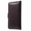 Iphone 6/6s - Universal Pu Læder Etui Pung Cover - Kaffefarve