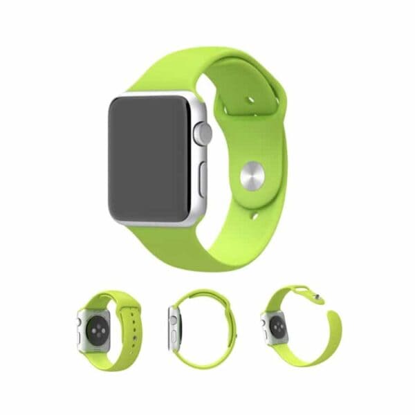 Apple Watch 38mm - 40mm Xincuco Silikone Sportsarmbånd - Grøn