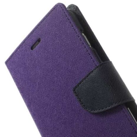 Iphone 6/6s Plus - Luksus Pu Læder Cover - Lilla