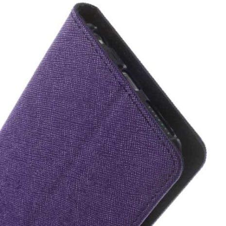 Iphone 6/6s Plus - Luksus Pu Læder Cover - Lilla