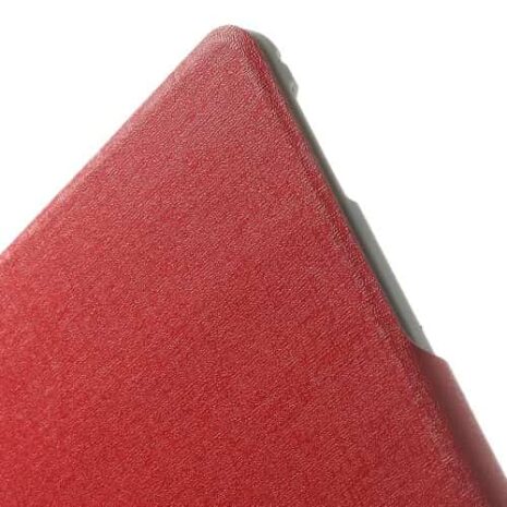 Ipad Air 2 (a1566, A1567) - Orakel-mønster Læder Flip Etui - Rød