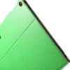 Ipad Pro 12.9 (a1584, A1652) - Spinkelt Pu Læder Etui Stand Kortholder - Grøn