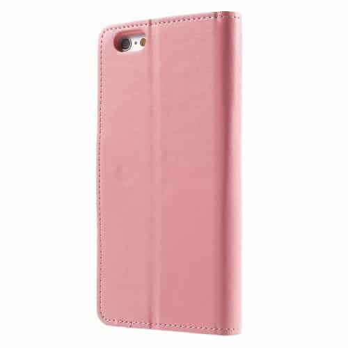 Iphone 6/6s - Newsets Mercury Snt Serie Pu Læder Etui - Lyserød