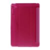 Ipad Mini 4 (a1538, A1550) - Tri-fold Stand Smart Pu Læder Etui Cover - Rosa
