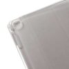 Ipad Mini 4 (a1538, A1550) - Tri-fold Stand Smart Pu Læder Etui Cover Med Silke Tekstur - Hvid