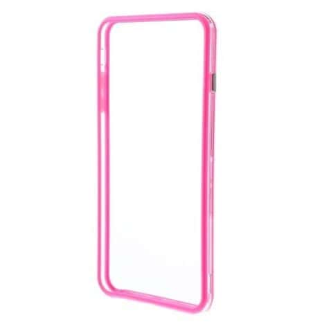 Iphone 6s Plus/6 Plus - Pc Og Tpu Bumper Ramme - Rosa