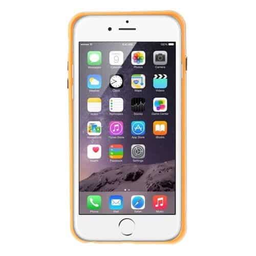 Iphone 6s Plus/6 Plus - Pc Og Tpu Bumper Etui - Orange