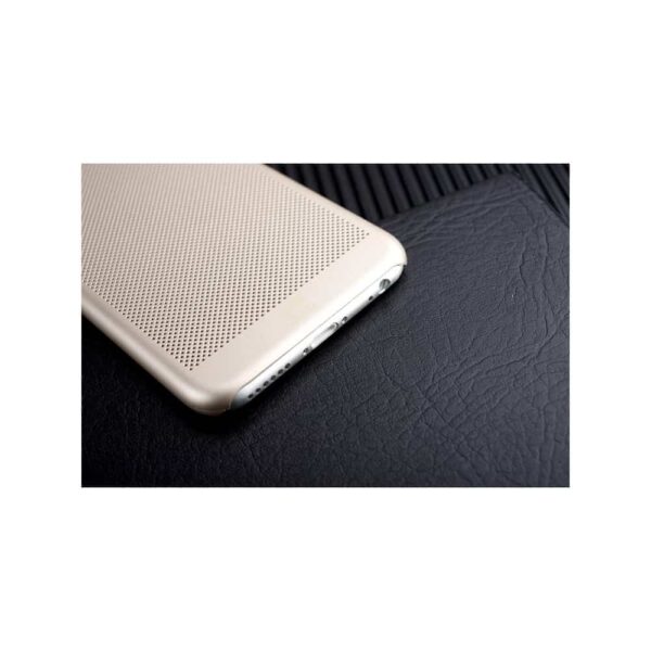 Iphone 6/6s - Plastik Cover Med Varmebortledende Design - Guldfarve