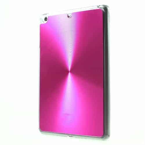 Ipad Mini 1/2/3 - Cd Mønster Metal Skin Hard Etui - Rosa