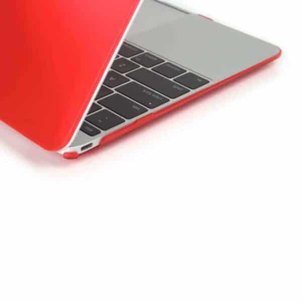 MacBook 12" med Retina - Hard Plastik Cover - Rød - Image 5