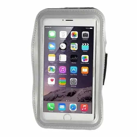 Iphone 6 Plus / 7 Plus / 6s Plus / 7s Plus - Løbe Sports Armbånd - Grå