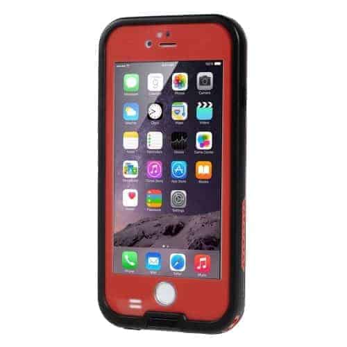 Redpepper Xlf Iphone 6/6s - Vandtæt Gummi Etui - Rød