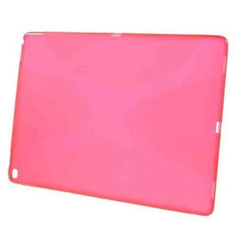 Ipad Pro 12.9 (a1584, A1652) - X-shape Blødt Tpu Etui Cover - Rosa