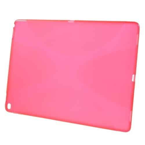 Ipad Pro 12.9 (a1584, A1652) - X-shape Blødt Tpu Etui Cover - Rosa