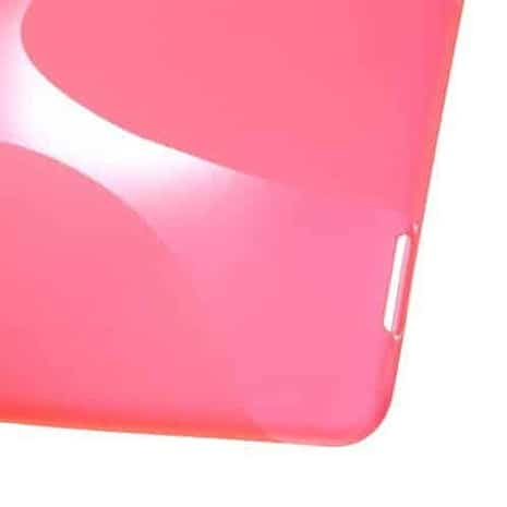 Ipad Pro 12.9 (a1584, A1652) - X-shape Blødt Tpu Etui Cover - Rosa