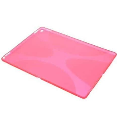 Ipad Pro 12.9 (a1584, A1652) - X-shape Blødt Tpu Etui Cover - Rosa