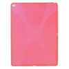 Ipad Pro 12.9 (a1584, A1652) - X-shape Blødt Tpu Etui Cover - Rosa