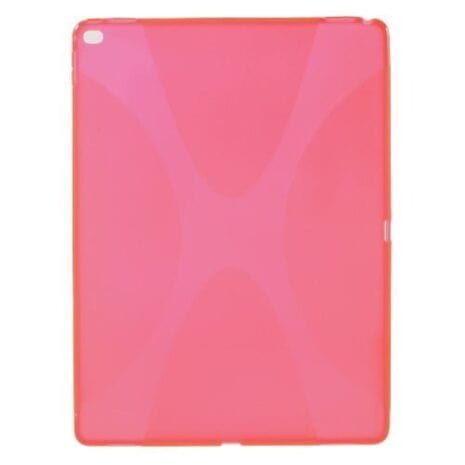 Ipad Pro 12.9 (a1584, A1652) - X-shape Blødt Tpu Etui Cover - Rosa