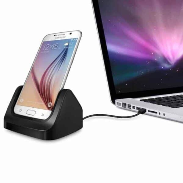 Micro-usb Charger Dock Station Cradle - Sort