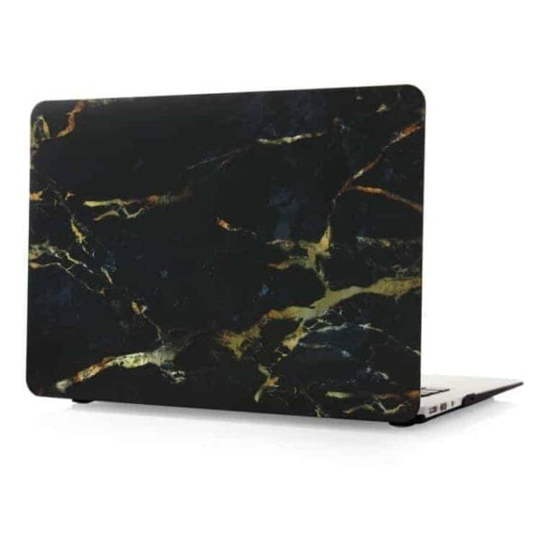 Macbook Air 11.6″ – Marmor Mønster Hard Cover – Gul / Sort