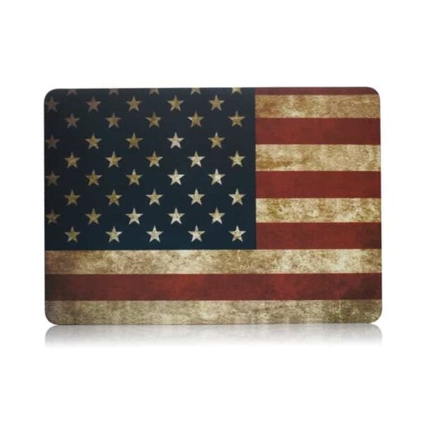 MacBook Pro 13" - Mønstret Hard Beskyttende Cover - US Flag - Image 3