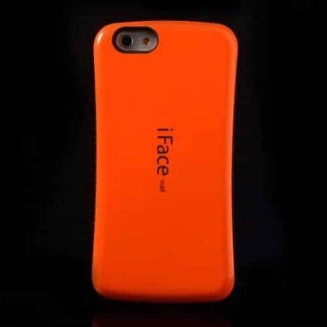 Iphone 6/6s – Superb Iface Blankt Pc Og Tpu Hybrid Cover – Orange