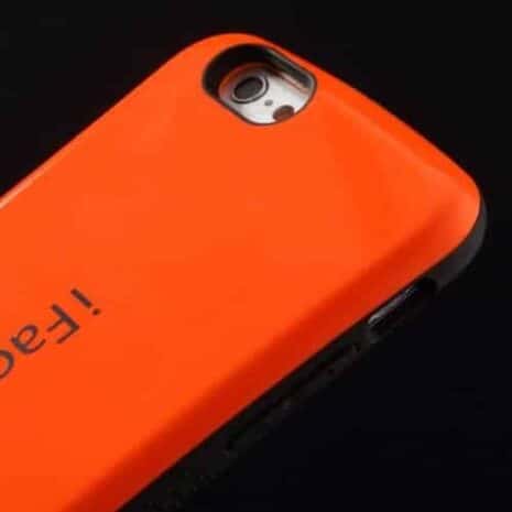 Iphone 6/6s – Superb Iface Blankt Pc Og Tpu Hybrid Cover – Orange